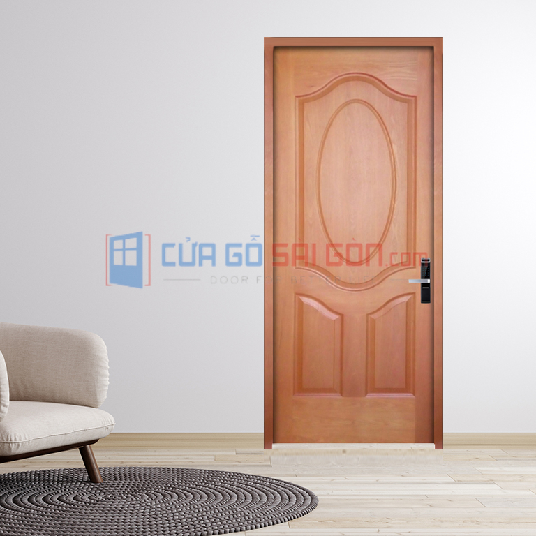 Cấu tạo cửa gỗ công nghiệp HDF melamine