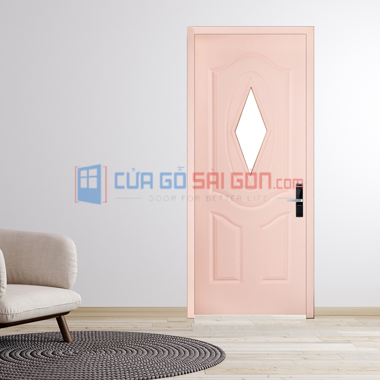 Cấu tạo cửa gỗ công nghiệp HDF melamine