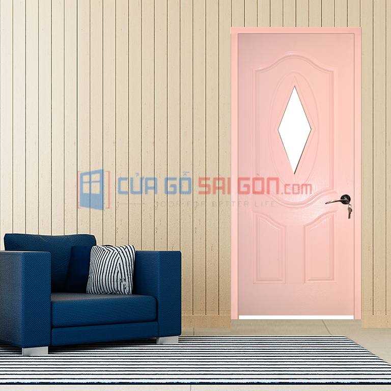 Cấu tạo cửa gỗ công nghiệp HDF melamine