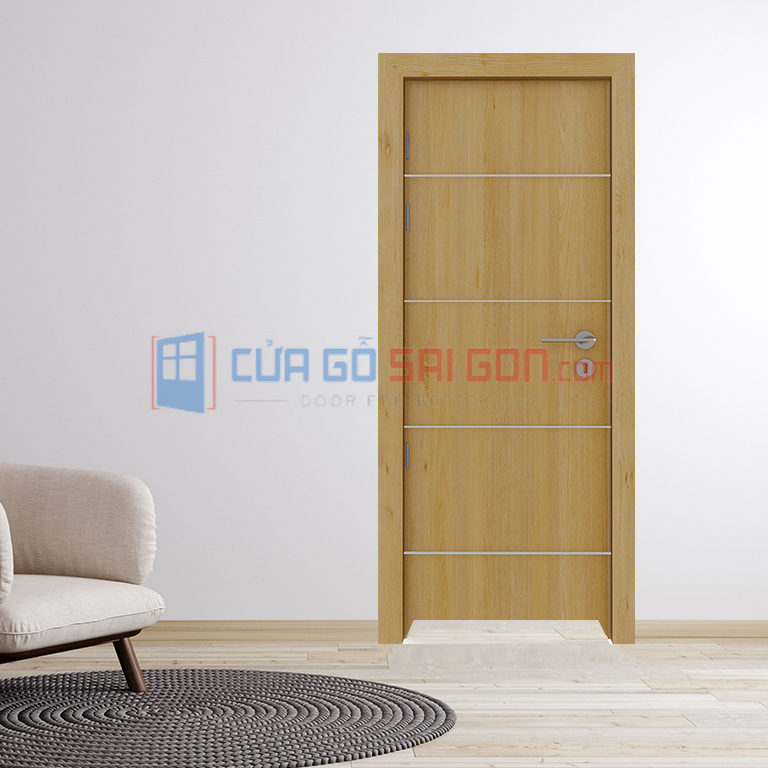 Cửa gỗ công nghiệp có giá thành rẻ hơn cửa gỗ tự nhiên cửa gỗ toilet