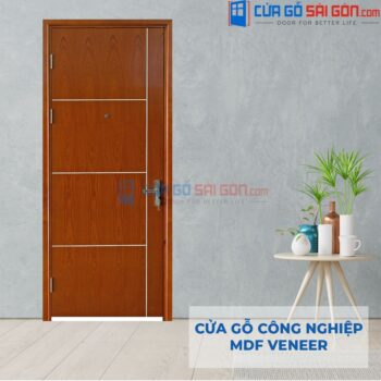 Báo giá dòng cửa gỗ giá rẻ MDF Veneer lõi xanh chống ẩm đến tận xưởng chỉ 1.850.000đ