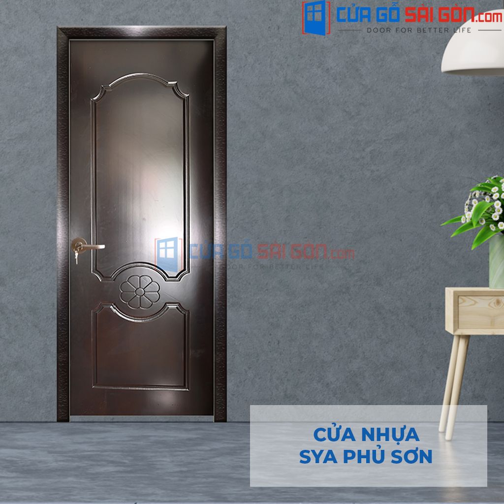 Cửa nhựa có thiết kế đẹp mắt không thua gì cửa gỗ tự nhiên Cửa nhựa có thiết kế đẹp mắt không thua gì cửa gỗ tự nhiên
