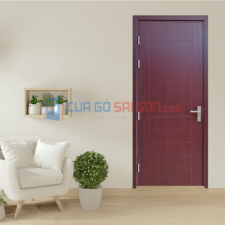 Cửa nhựa cao cấp có thiết kế hiện đại, sang trọng, phù hợp với nhiều không gian