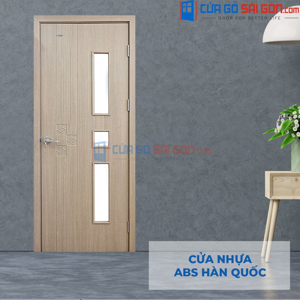 Cửa nhựa toilet ABS KOS 206-K0102-CGSG Cửa nhựa toilet ABS KOS 206-K0102-CGSG
