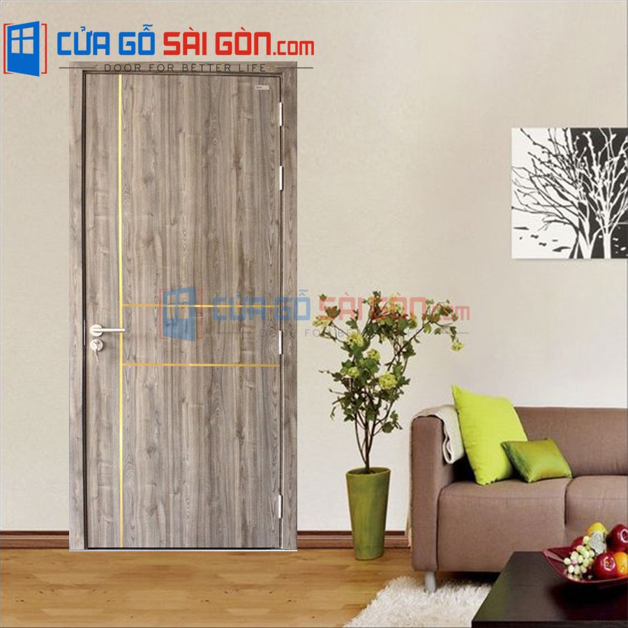CỬA chống ồn GỖ MDF MELAMINE MDF.P3R-ME Mẫu cửa chống ồn phòng ngủ - CỬA chống ồn GỖ MDF MELAMINE MDF.P3R-ME