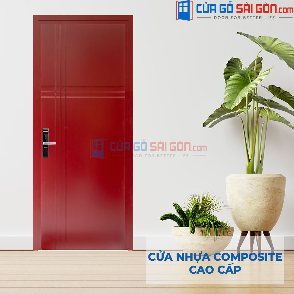 Cửa nhựa gỗ Composite Mẫu cửa nhựa giá rẻ - Cửa nhựa gỗ Composite
