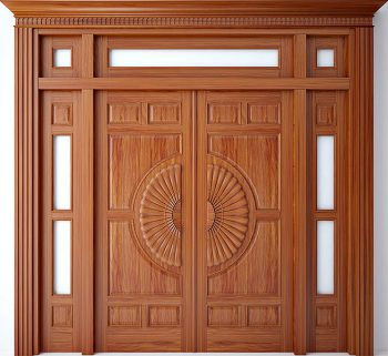 Những mẫu cửa gỗ biệt thự đẹp