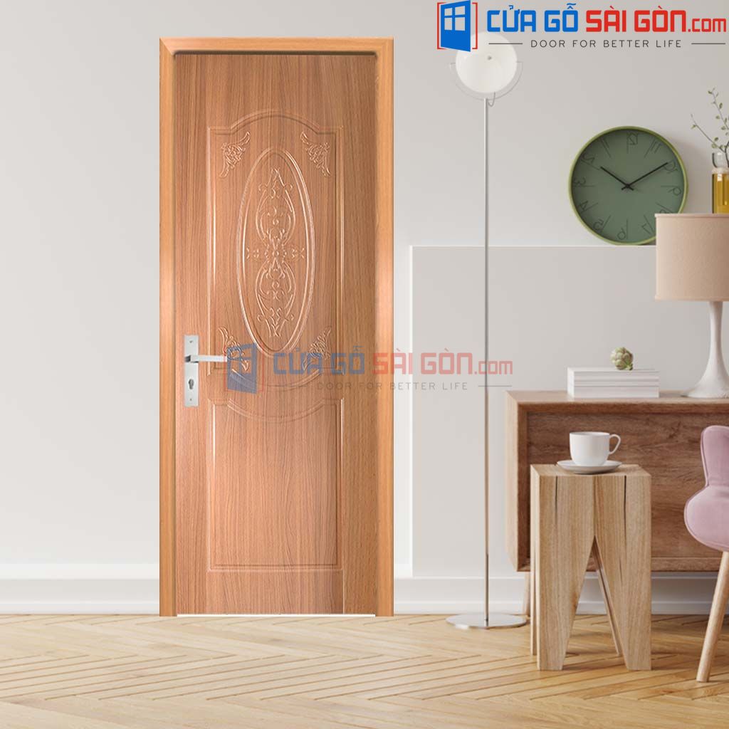 Mẫu cửa gỗ biệt thự tân cổ điển