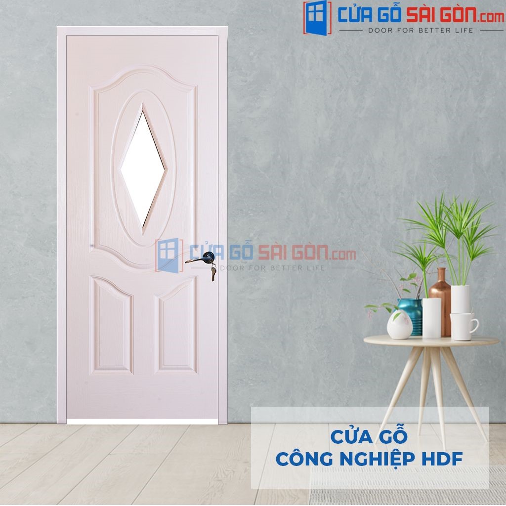 Cửa gỗ HDF 3GL - C2 – CGSG chất lượng, bền đẹp