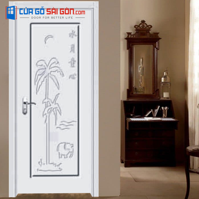 Cửa gỗ phủ nhựa PVC cao cấp 1111
