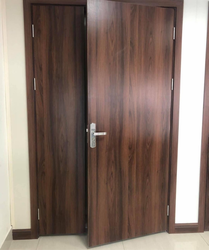 Mẫu cửa gỗ công nghiệp composite 2 cánh cho phòng họp