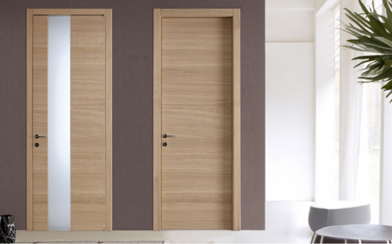 Mẫu cửa gỗ công nghiệp composite chung cư đẹp mắt