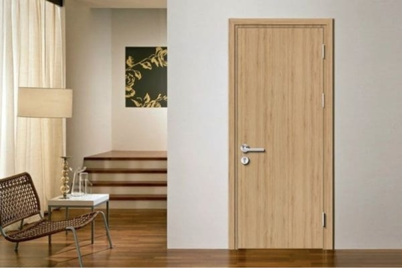 Mẫu cửa nhựa composite Đài Loan hiện đại cho chung cư