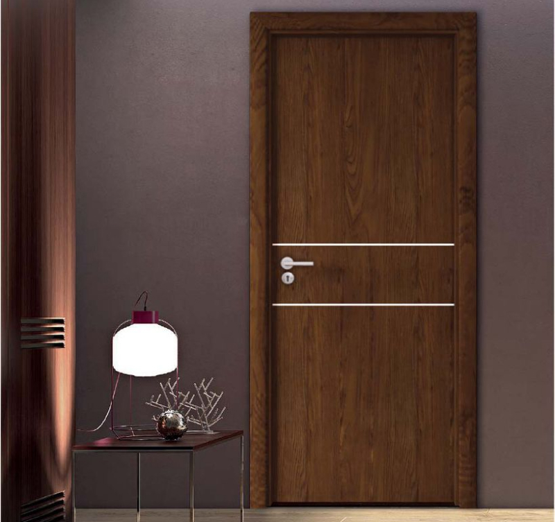 Mẫu cửa gỗ nhựa vân gỗ tự nhiên mang đến không gian sang trọng