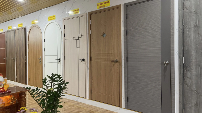 Cửa nhựa gỗ composite Hậu Giang an toàn với người dùng