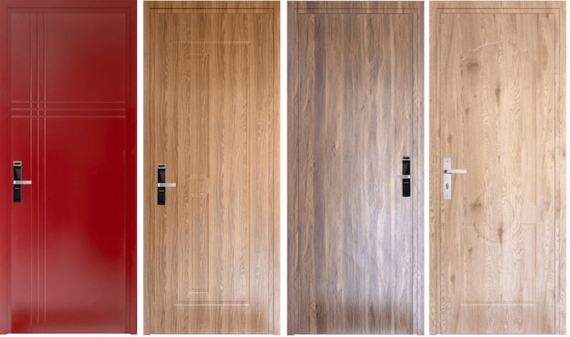 Đa dạng mẫu cửa nhựa composite cho khách hàng lựa chọn