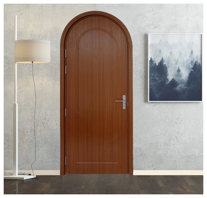 Cửa gỗ nhựa Composite vòm
