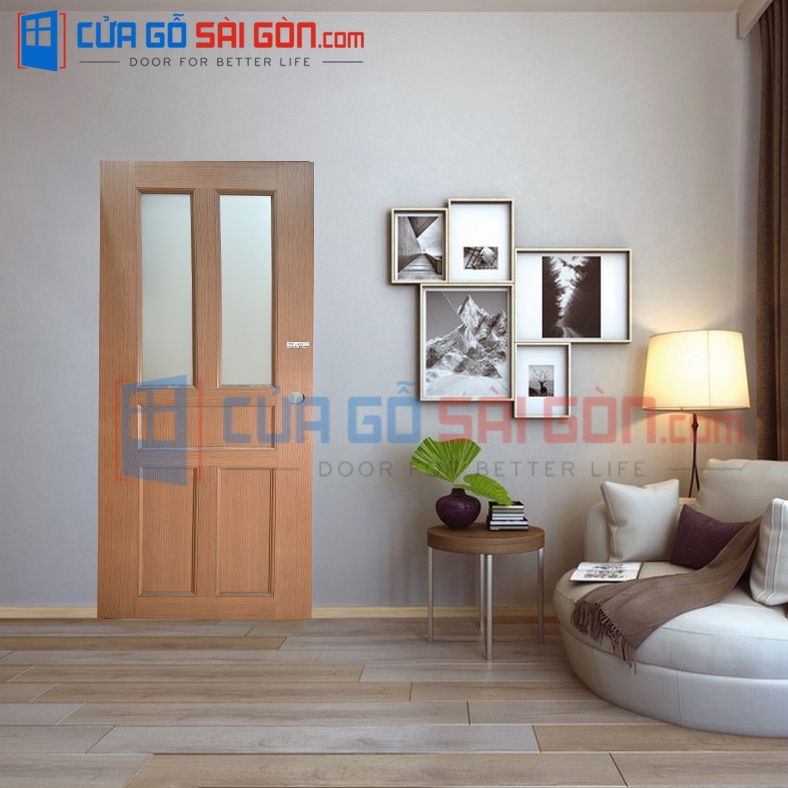 Cửa Nhựa Đài Loan DL.YQ.20 sở hữu thiết kế đơn giản