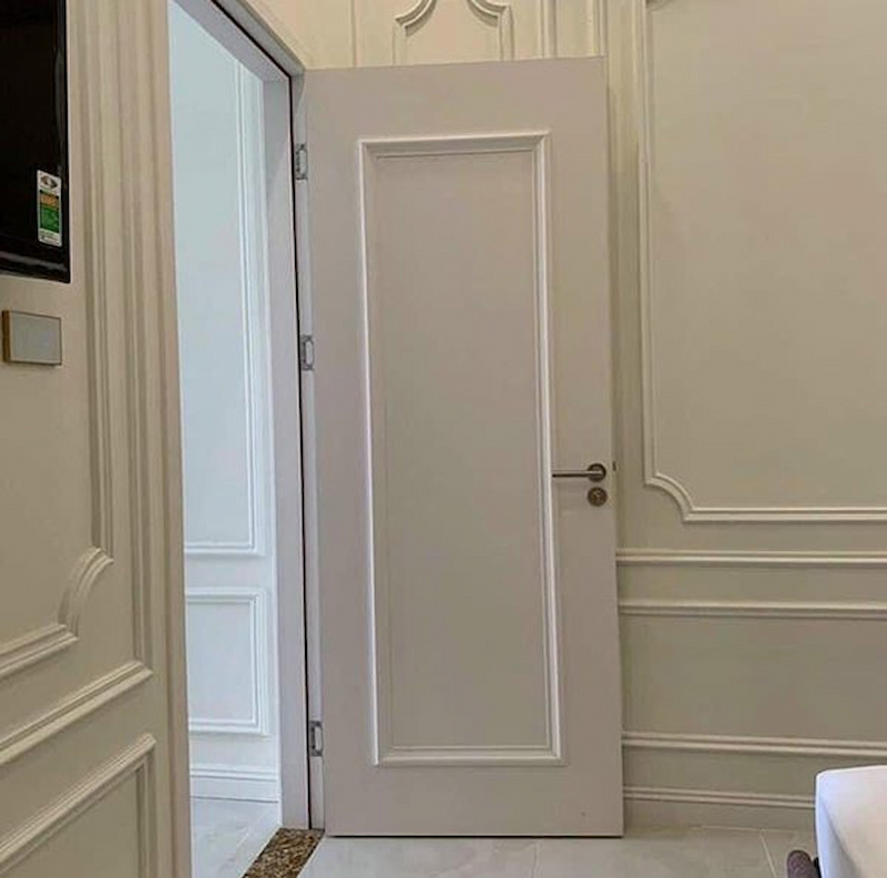 cửa composite tại Bình Định Mẫu cửa nhựa Composite phào nổi sở hữu phong cách thiết kế hiện đại