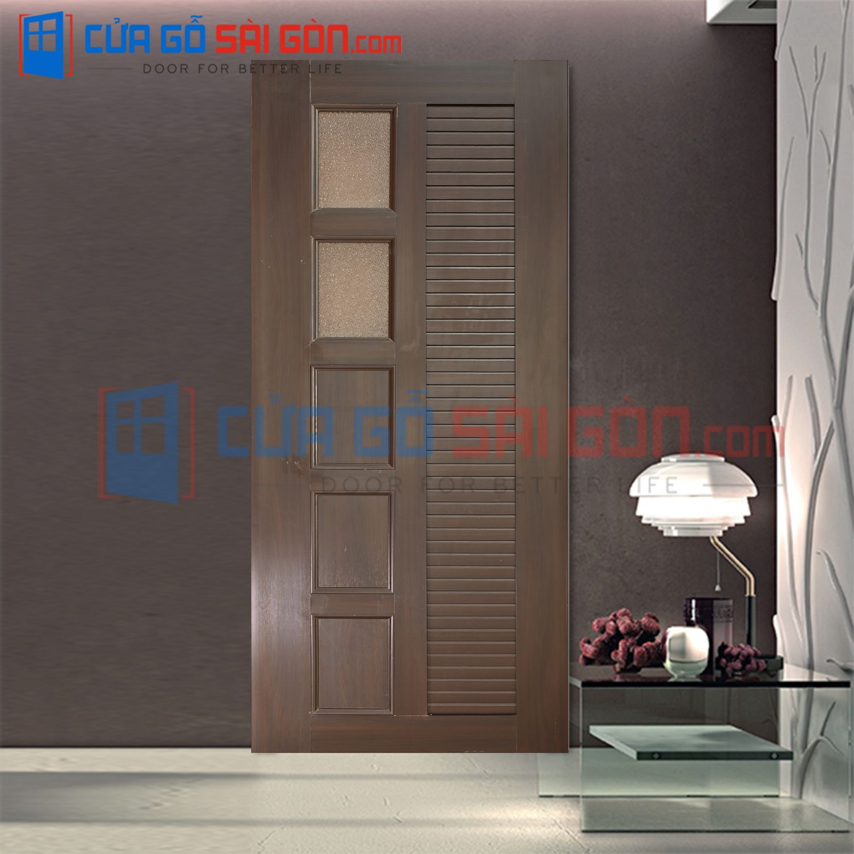 Mẫu cửa nhựa Đài Loan DL.YC.26