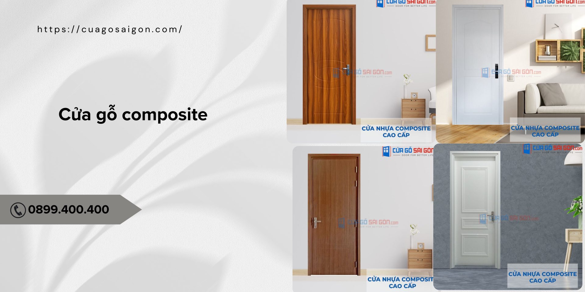 Cửa composite Vĩnh Long có những nhóm phân loại nào?