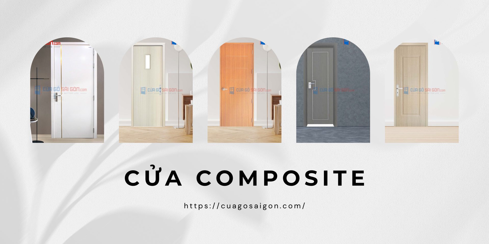 Cửa gỗ nhựa composite phù hợp ứng dụng cho kiến trúc mở, cần lấy sáng