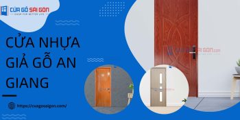 cửa nhựa giả gỗ An Giang
