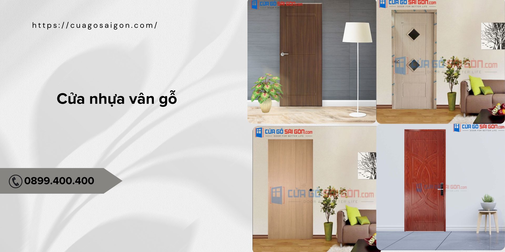 Cửa nhựa giả gỗ loại composite (WPC)