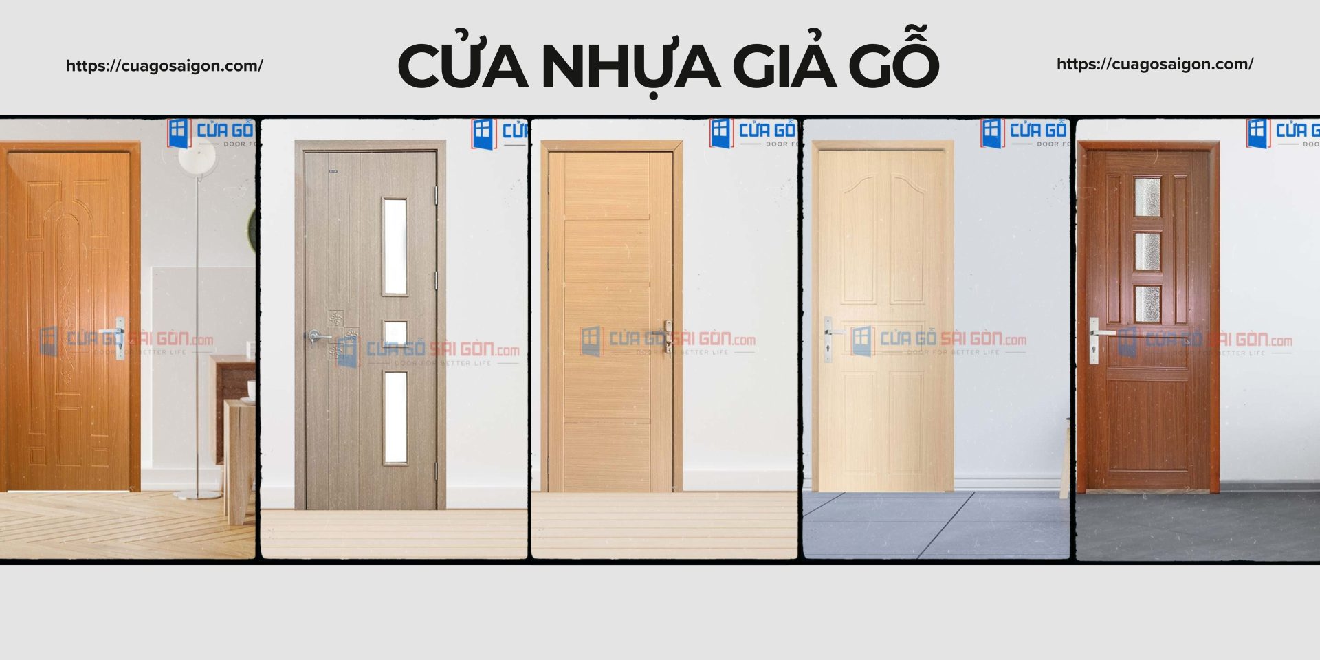 Cửa nhựa giả gỗ thế nào thì đạt chuẩn chất lượng?
