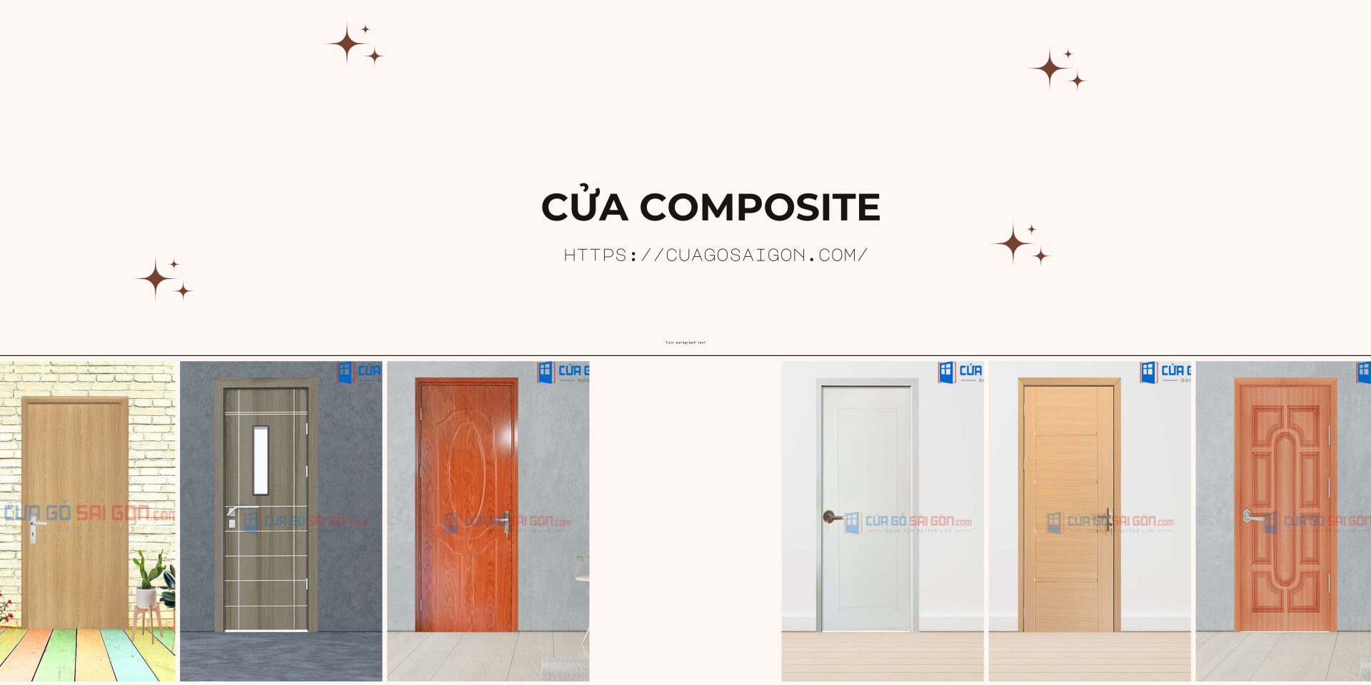 Địa chỉ mua cửa composite Cà Mau uy tín nhất thị trường