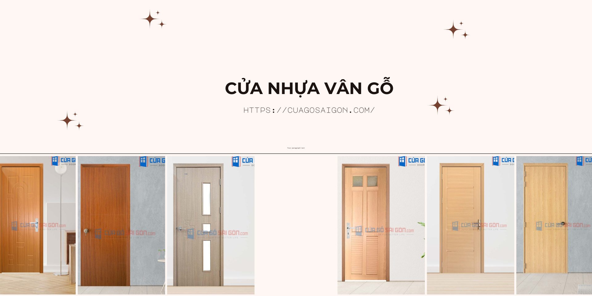 Vì sao nên chọn cửa nhựa giả gỗ được cấu tạo từ vật liệu cao cấp?