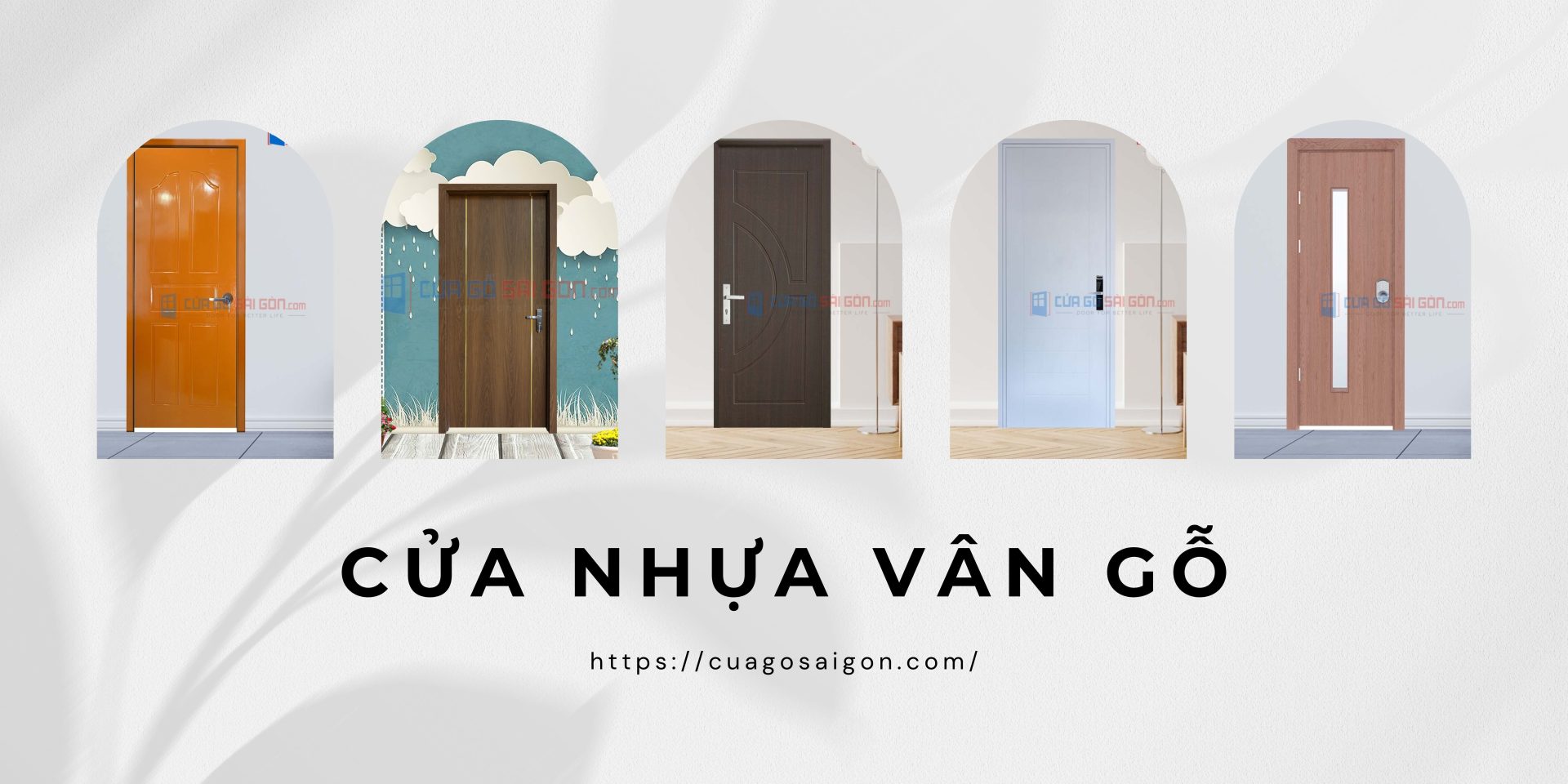 Xu hướng sử dụng cửa nhựa vân gỗ 