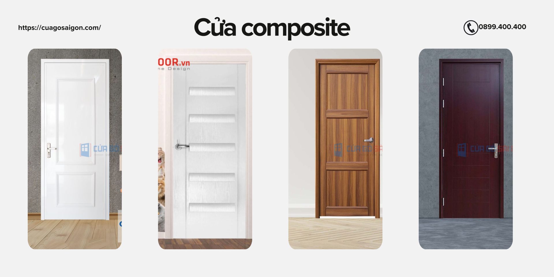 Các lỗi hư hỏng thường gặp của dòng cửa composite Bạc Liêu