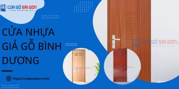 Cửa nhựa giả gỗ Bình Dương
