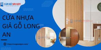 Cửa nhựa giả gỗ Long An