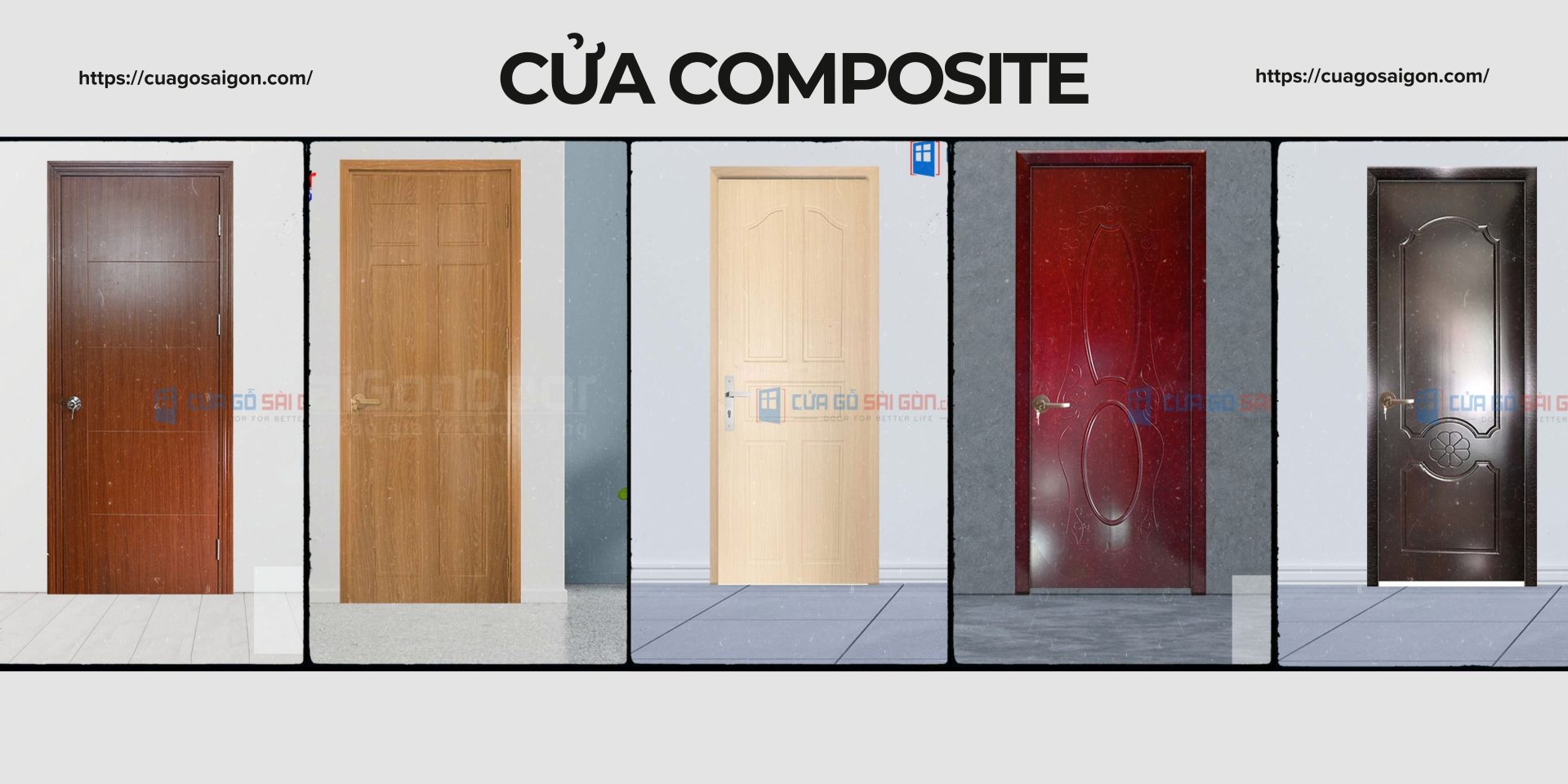 Nhược điểm của dòng cửa composite Tp. Hồ Chí Minh là gì?