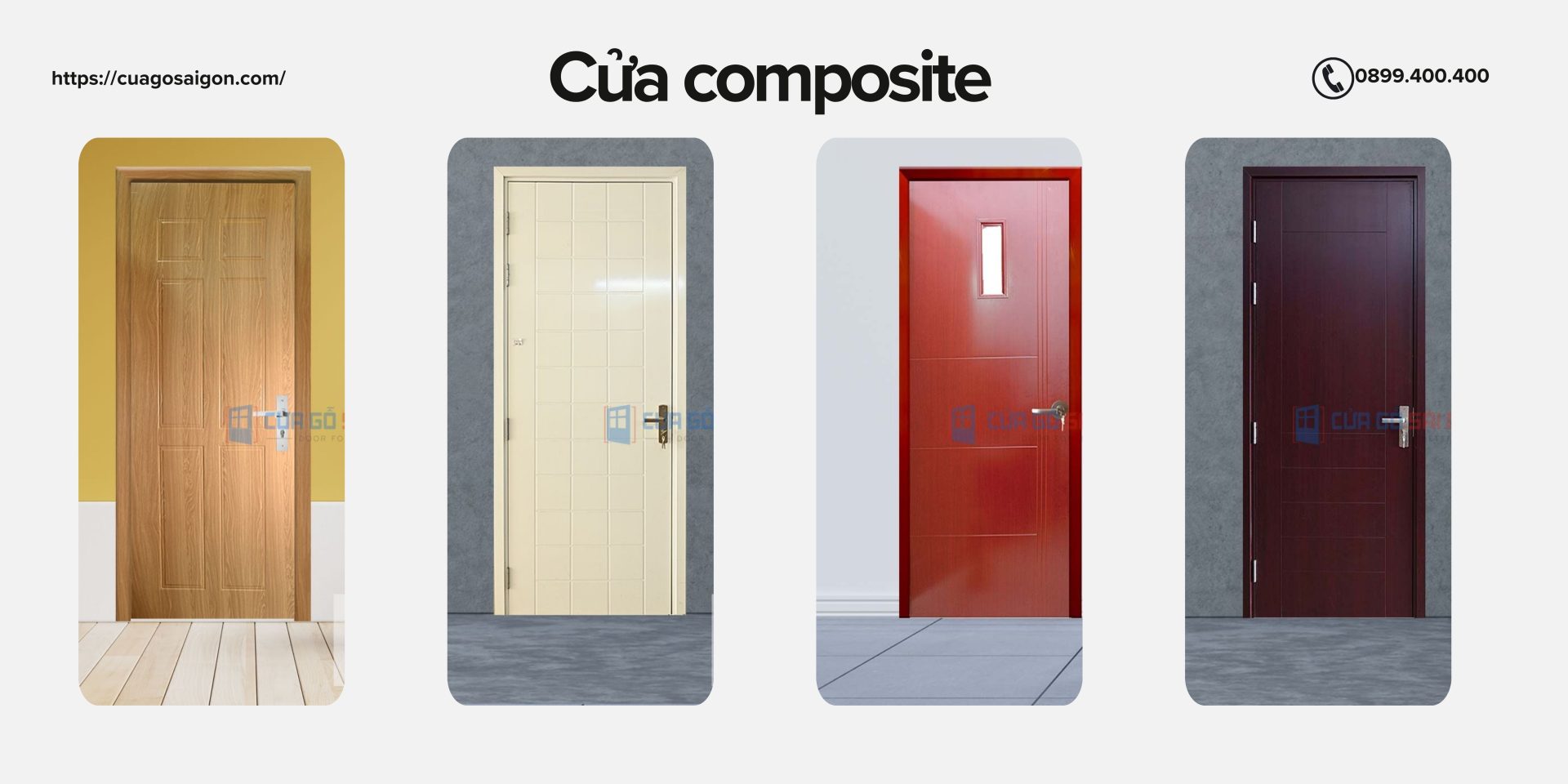 Tổng quan về cửa composite Tp. Hồ Chí Minh