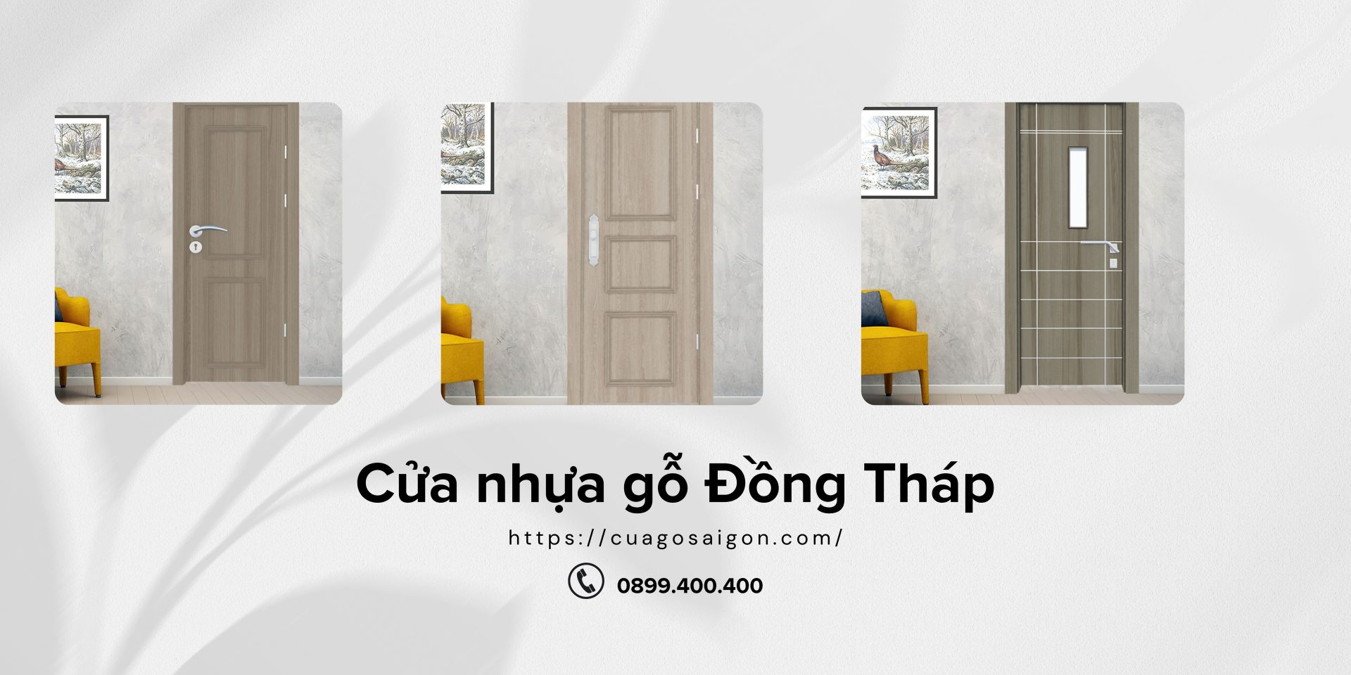 Cửa nhựa gỗ là một giải pháp tối ưu cho cửa nội thất.
