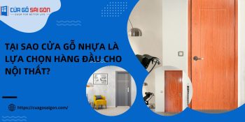 Tại sao cửa gỗ nhựa là lựa chọn hàng đầu cho không gian nội thất?