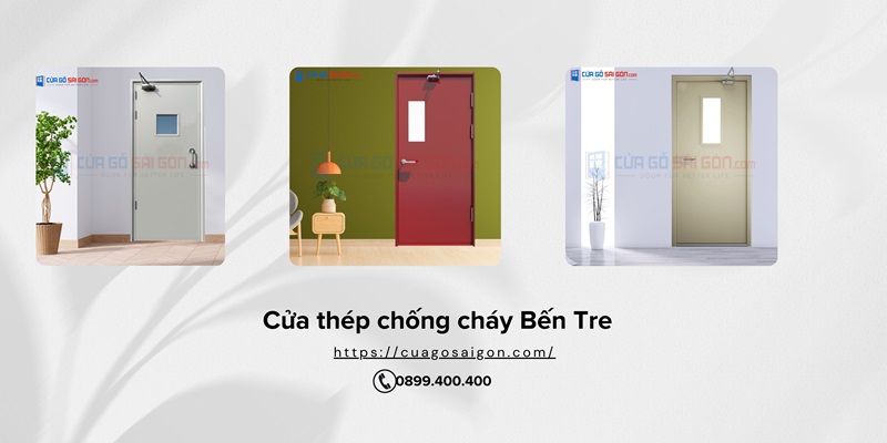 Các khung cửa thép chống cháy chất lượng