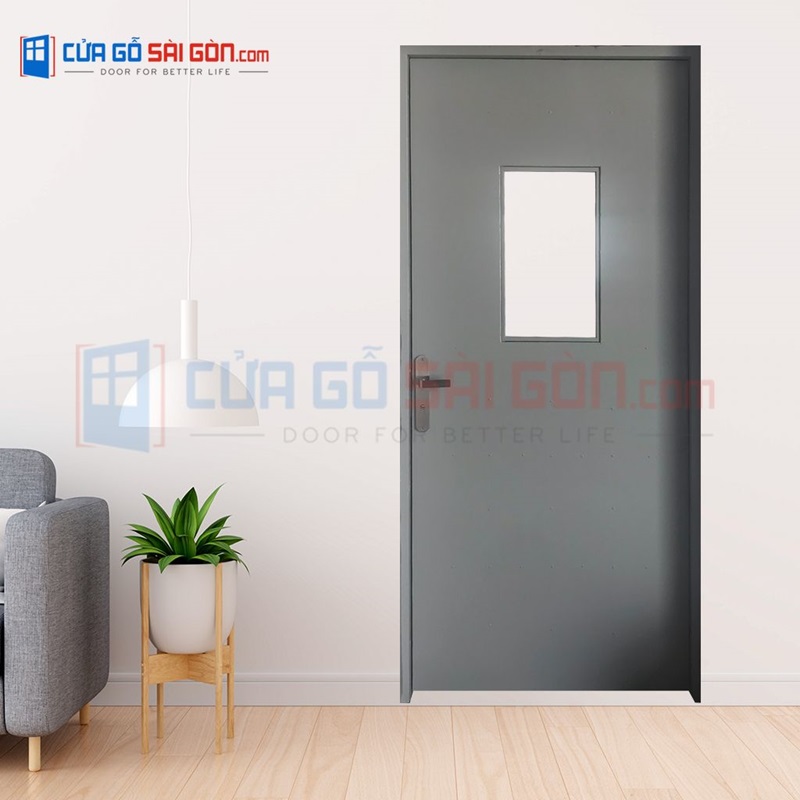 Cửa chống cháy hiện đại có khả năng chịu va đập cao 