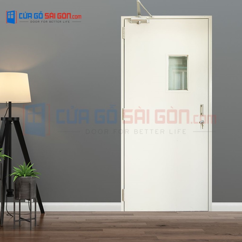 Cửa thép chống cháy được lắp đặt tại các căn hộ