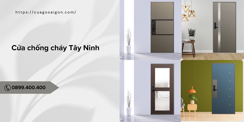 Các loại cửa chống cháy Tây Ninh hiện nay