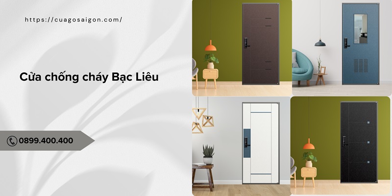 Cửa chống cháy Bạc Liêu có thiết kế đẹp mắt và tính ứng dụng cực linh hoạt