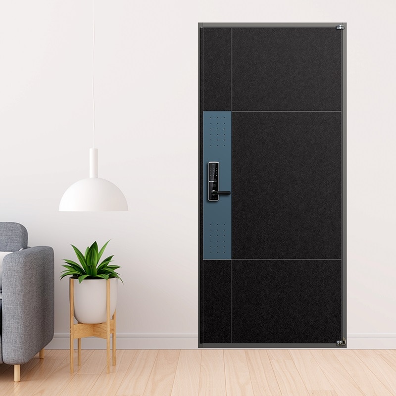 Mẫu cửa chống cháy 1 cánh với màu sắc nổi bật