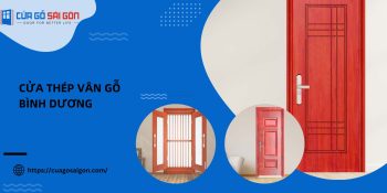 Cửa thép vân gỗ Bình Dương: Giải pháp bền đẹp cho mọi nhà