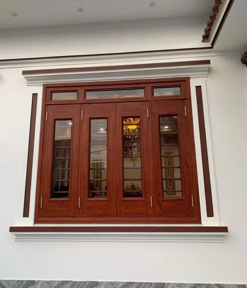 Mẫu cửa sổ cho không gian nhà rộng rãi
