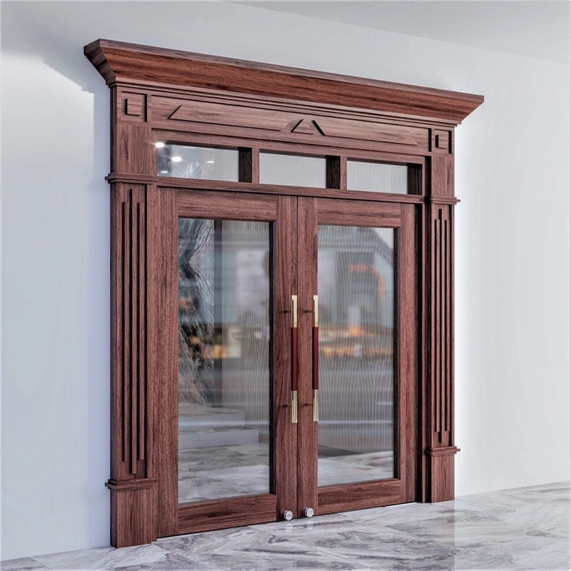 Mẫu cửa thép vân gỗ Bạc Liêu chắc chắn, độ bền cao, chịu lực tốt 