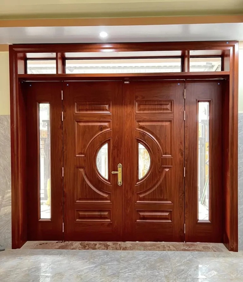 Tại sao nên tìm hiểu kích thước cửa thép vân gỗ Long An tiêu chuẩn