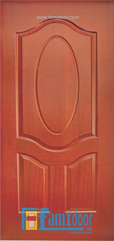 Cửa gỗ HDF VENEER 3A – XOAN ĐÀO tại Showroom Famidoor 0818.400.400